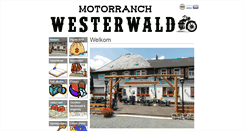 Desktop Screenshot of motorranch-westerwald.com