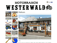 Tablet Screenshot of motorranch-westerwald.com